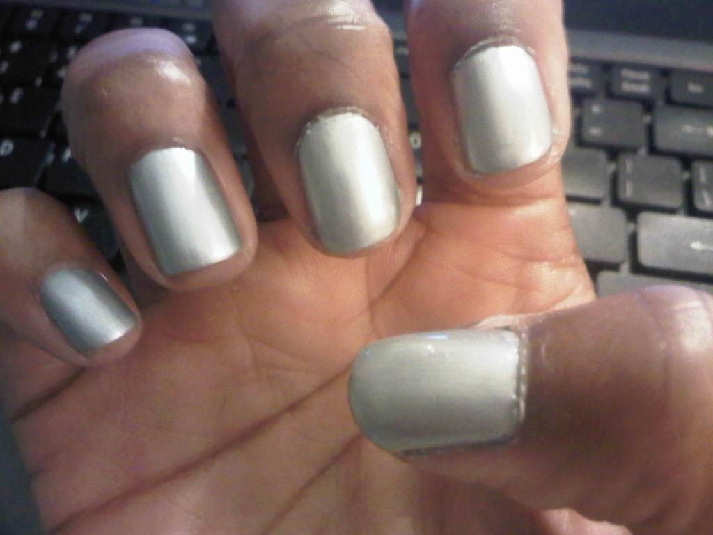 Day 8 of 31 Day Challenge: Metallic&nbsp;Nails