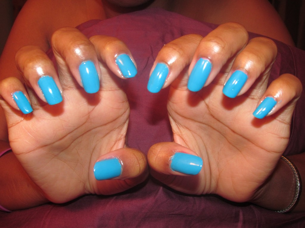 Nail Polish of the Week: ‘Blue Me Away’ by Sally&nbsp;Hansen
