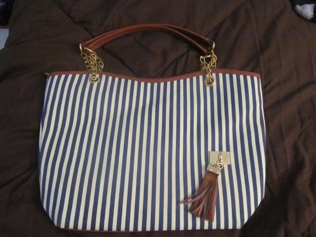 Sailor Striped Tote + GIVEAWAY&nbsp;CONTEST